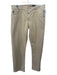 AG Size 32 Beige Cotton Blend Solid Khakis Men's Pants Beige / 32