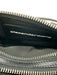 Alexander Wang Black & Silver Leather Zippers Rectangle Crossbody Belt Bag Bag Black & Silver / Mini