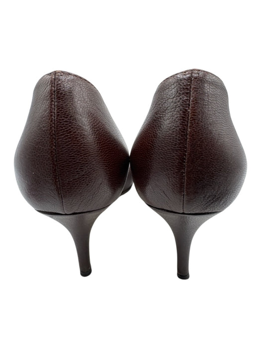 Jimmy Choo Shoe Size 36.5 Brown Goat Leather Pointed Toe Stiletto Pumps Brown / 36.5