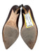 Jimmy Choo Shoe Size 36.5 Brown Goat Leather Pointed Toe Stiletto Pumps Brown / 36.5