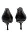 Jimmy Choo Shoe Size 36.5 Dark Brown Embossed Leather Pointed Toe Stiletto Pumps Dark Brown / 36.5