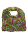 Zara Multicolor Polyester Beaded Applique Bucket Crossbody Bag Multicolor
