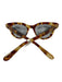 Krewe Tortoise shell Acetate Wayfarer Polarized Sunglasses Tortoise shell
