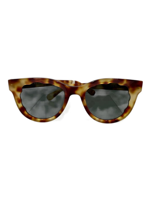 Krewe Tortoise shell Acetate Wayfarer Polarized Sunglasses Tortoise shell