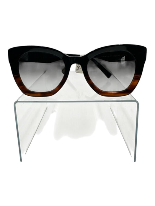Warby Parker Black & Brown Acetate Wayfarer Sunglasses Black & Brown
