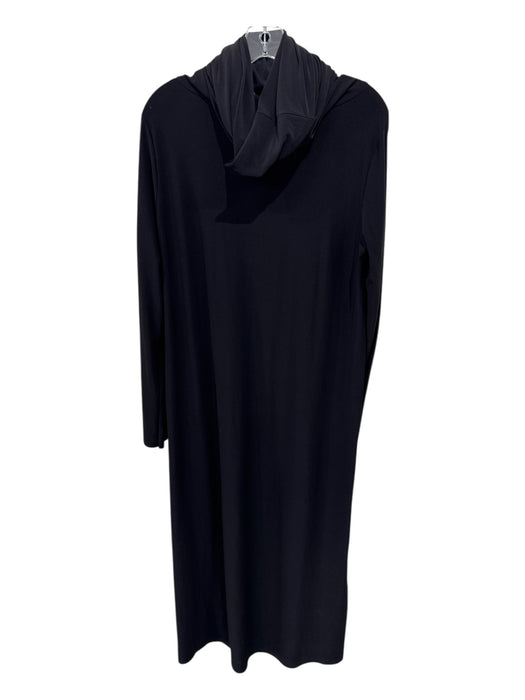 Norma kamali Size M Black Polyester & Spandex Long Sleeve Turtleneck Maxi Dress Black / M