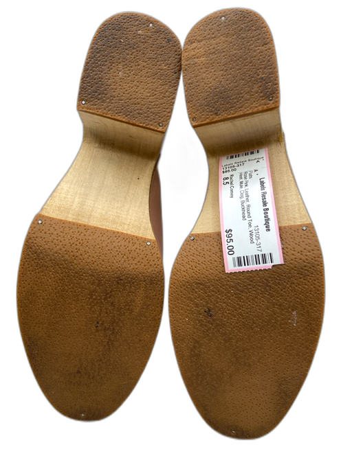Rachel Comey Shoe Size 8.5 Rose Pink Leather Round Toe Wood Heel Mule Clog Flats Rose Pink / 8.5