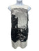 Dries Van Noten Size 42 White & Black Cotton Sleeveless outdoor scene Dress White & Black / 42