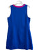 Lilly Pulitzer Size Medium Blue Polyester Sleeveless 3/4 Zip Trim Design Dress Blue / Medium