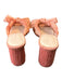 Loeffler Randall Shoe Size 8.5 Melon Fabric open toe Bow Detail Almond Toe Shoes Melon / 8.5