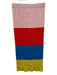 Kule Size XL Multi Cotton Color Block Maxi Skirt Multi / XL