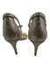 Michael Michael Kors Shoe Size 9 Light Gold Metallic Ankle Strap Heel Sandals Light Gold / 9