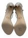 Michael Michael Kors Shoe Size 9 Light Gold Metallic Ankle Strap Heel Sandals Light Gold / 9