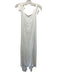 Palmyra Size One Size White Sleeveless tie strap Open Back Sheer Dress White / One Size