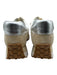 Veronica Beard Shoe Size 10.5 White, Beige, Silver Leather Upper Sneakers White, Beige, Silver / 10.5
