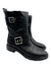 Rag & Bone Shoe Size 41 Black Leather Double Buckle Almond Toe Low Heel Booties Black / 41