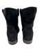 Isabel Marant Shoe Size 41 Black Suede Almond Toe Low Heel Ankle Pull On Booties Black / 41