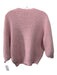 3:1 Phillip Lim Size M Pink Wool Blend Rib Knit 3/4 Balloon Sleeve Sweater Pink / M