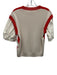 Tanya Taylor Size XS Red, Pink & White wool & cotton blend Knit Sweater Top Red, Pink & White / XS