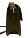 Tom Ford Olive Green & Gold Grain Leather Flap Back Pocket Adjustable Bag Olive Green & Gold / Mini