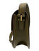 Tom Ford Olive Green & Gold Grain Leather Flap Back Pocket Adjustable Bag Olive Green & Gold / Mini