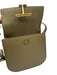 Tom Ford Olive Green & Gold Grain Leather Flap Back Pocket Adjustable Bag Olive Green & Gold / Mini