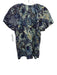 Ulla Johnson Size M / 8 Blue, Yellow & White Cotton & Viscose Abstract Print Top Blue, Yellow & White / M / 8