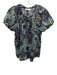 Ulla Johnson Size M / 8 Blue, Yellow & White Cotton & Viscose Abstract Print Top Blue, Yellow & White / M / 8