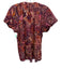 Ulla Johnson Size M / 8 Red, Yellow & White Cotton & Viscose Abstract Print Top Red, Yellow & White / M / 8