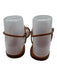 Loeffler Randall Shoe Size 8 Tan Brown Leather Thong Square Toe Buckle Sandals Tan Brown / 8