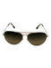 Maui Jim Brown & Gold Titanium Tortoise Shell Detail Aviator Sunglasses Brown & Gold