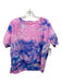 Cali by Cali Dreaming Size S Pink & blue Cotton Tie Dye Short Sleeve Top Pink & blue / S