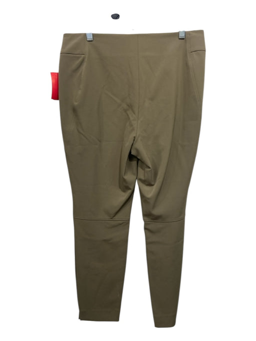 Lafayette 148 Size 10 Olive Green Polyamide Blend Mid Rise hook & zip Pants Olive Green / 10