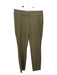 Lafayette 148 Size 10 Olive Green Polyamide Blend Mid Rise hook & zip Pants Olive Green / 10