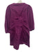 Ulla Johnson Size 4 Purple Cotton Blend Denim Long Sleeve Mini Dress Purple / 4