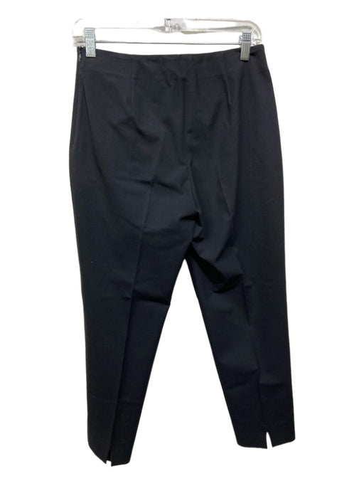 Piazza Sempione Size 42 Black Missing Fabric Mid Rise Side Zip Pants Black / 42