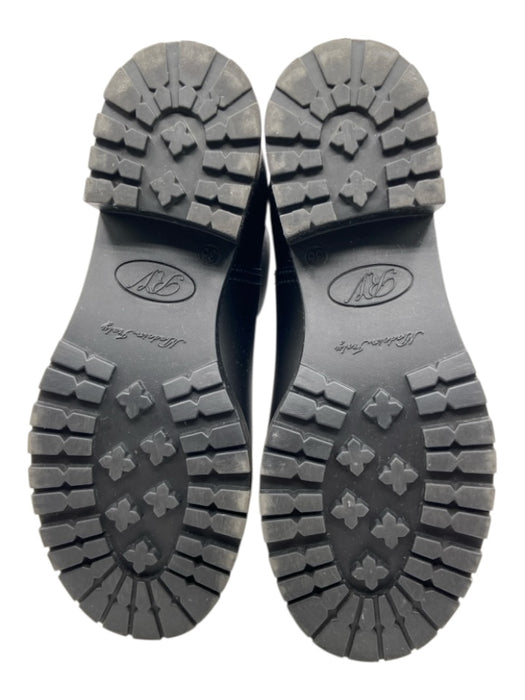 Roger Vivier Shoe Size 36 Black Rubber Silver Hardware Buckle Slip On Rainboots Black / 36