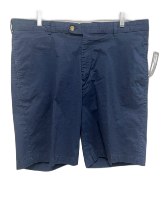 Peter Millar Size 36 Blue Cotton Solid Khaki Men's Shorts Blue / 36