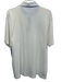 Zegna Size XL White Cotton Solid Polo Men's Short Sleeve White / XL