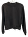 Lululemon Size 4 Black No Fabric Tag Ribbed Collar Zip Pockets Sweater Black / 4