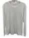 Lululemon Size L White No Fabric Tag Long Sleeve Wide Neck Ribbed Accents Top White / L