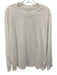Lululemon Size 6 White Pima Cotton Long Sleeve Ribbed Neck Ribbed Cuffs Top White / 6