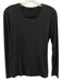 Lululemon Size L Black No Fabric Tag Long Sleeve Ribbed Neck Athleisure Top Black / L