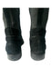 Aquatalia Shoe Size 7.5 Black Suede Neoprene Inner Side Zip Knee High Boots Black / 7.5