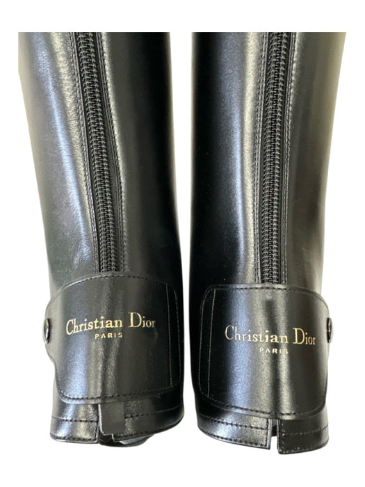 Christian Dior Shoe Size 38 Black Key Knee High Equestrian Box & Bag Inc. Boots Black / 38