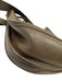 Hermes Chocolate Brown Pebble Leather Perforated Logo Snap Closure Dress Chocolate Brown