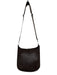 Hermes Chocolate Brown Pebble Leather Perforated Logo Snap Closure Dress Chocolate Brown