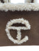 Telfar Brown & Cream Cow Suede Sheep Fur Top Handle Crossbody Shopper Bag Brown & Cream / Mini