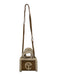Telfar Brown & Cream Cow Suede Sheep Fur Top Handle Crossbody Shopper Bag Brown & Cream / Mini