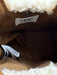 Telfar Brown & Cream Cow Suede Sheep Fur Top Handle Crossbody Shopper Bag Brown & Cream / Mini